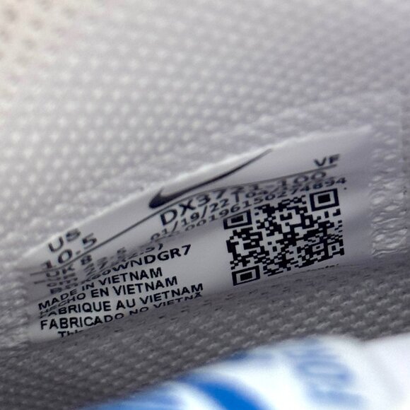 Nike Womens Air Force 1 Mid Shoes Sz 10.5 Military Blue Doll New DX3721-100 - Picture 6 of 12